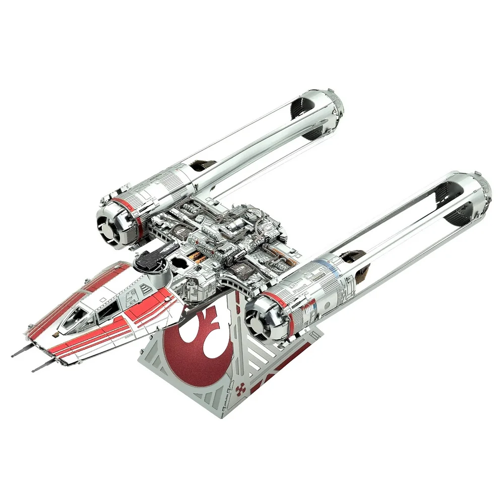 Star Wars Episode 9 Metall Earth 3D Bausatz - Zorris Y-Wing Fighter Bild 1