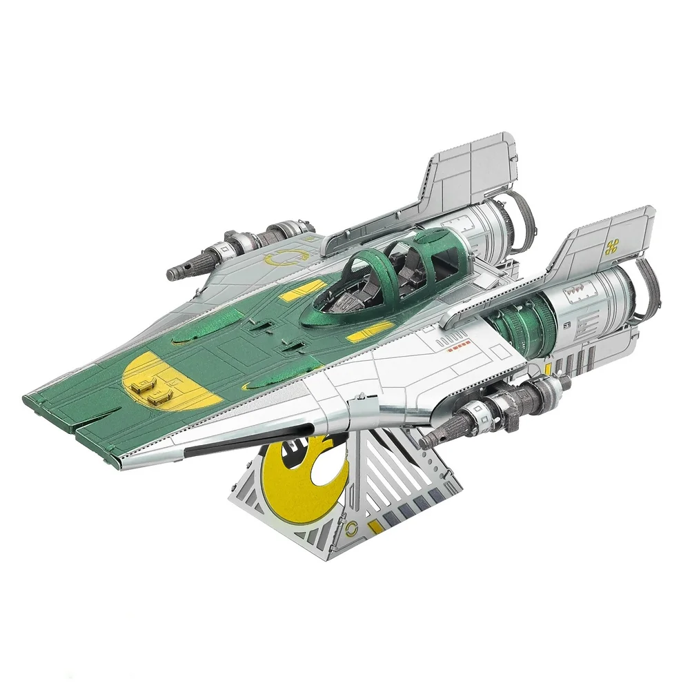 Star Wars Episode 9 Metal Earth 3D Construction Kit - Resistance A-Wing Fighter Bild 1