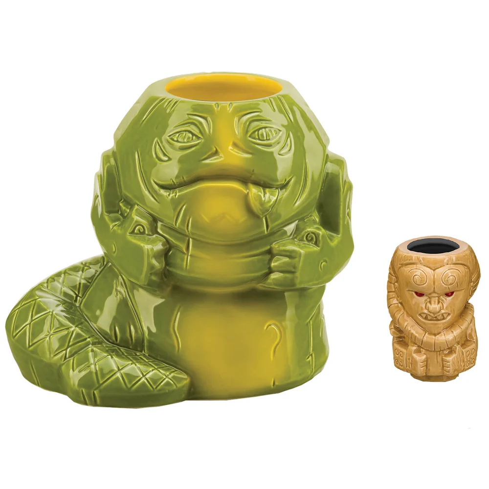 Beeline Creative Star Wars Jabba 1,2 l Geeki Tikis Becher mit Bib Fortuna Muglet Bild 1