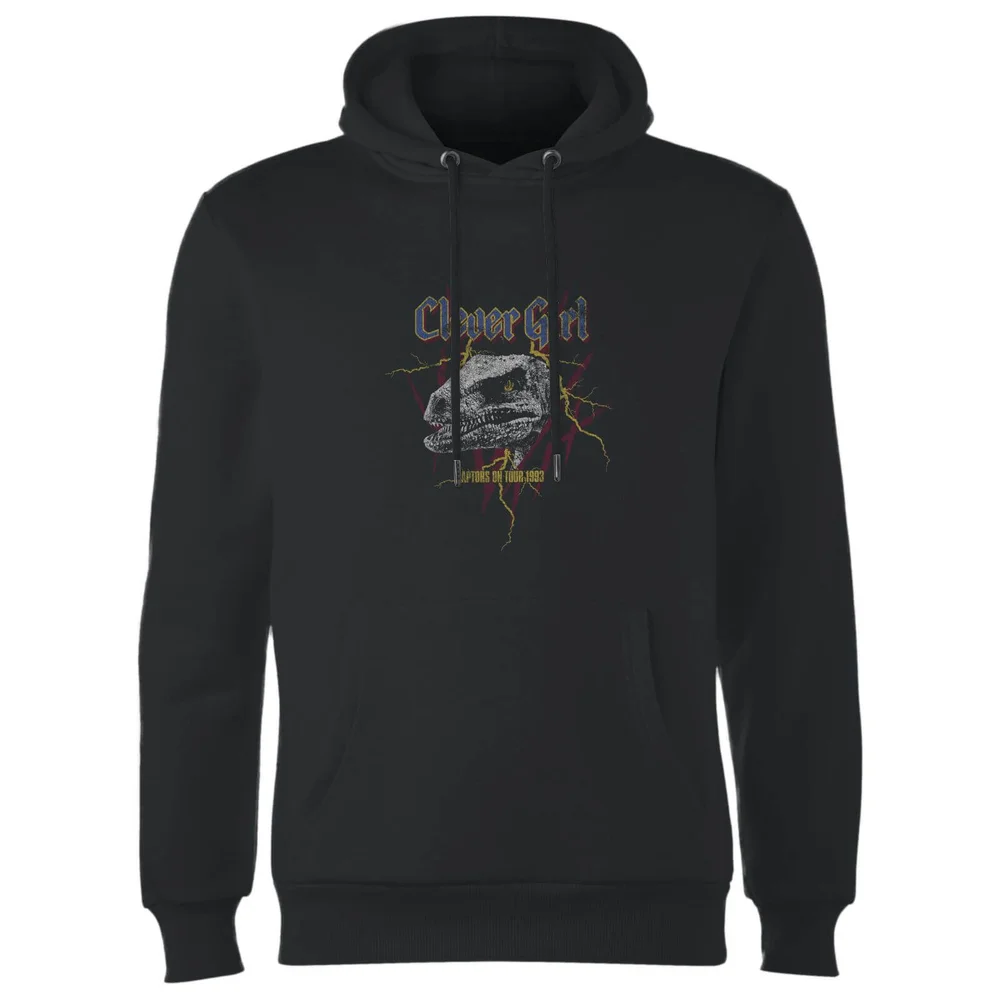 Jurassic Park Clever Girl Raptors On Tour Hoodie - Schwarz - S Bild 1