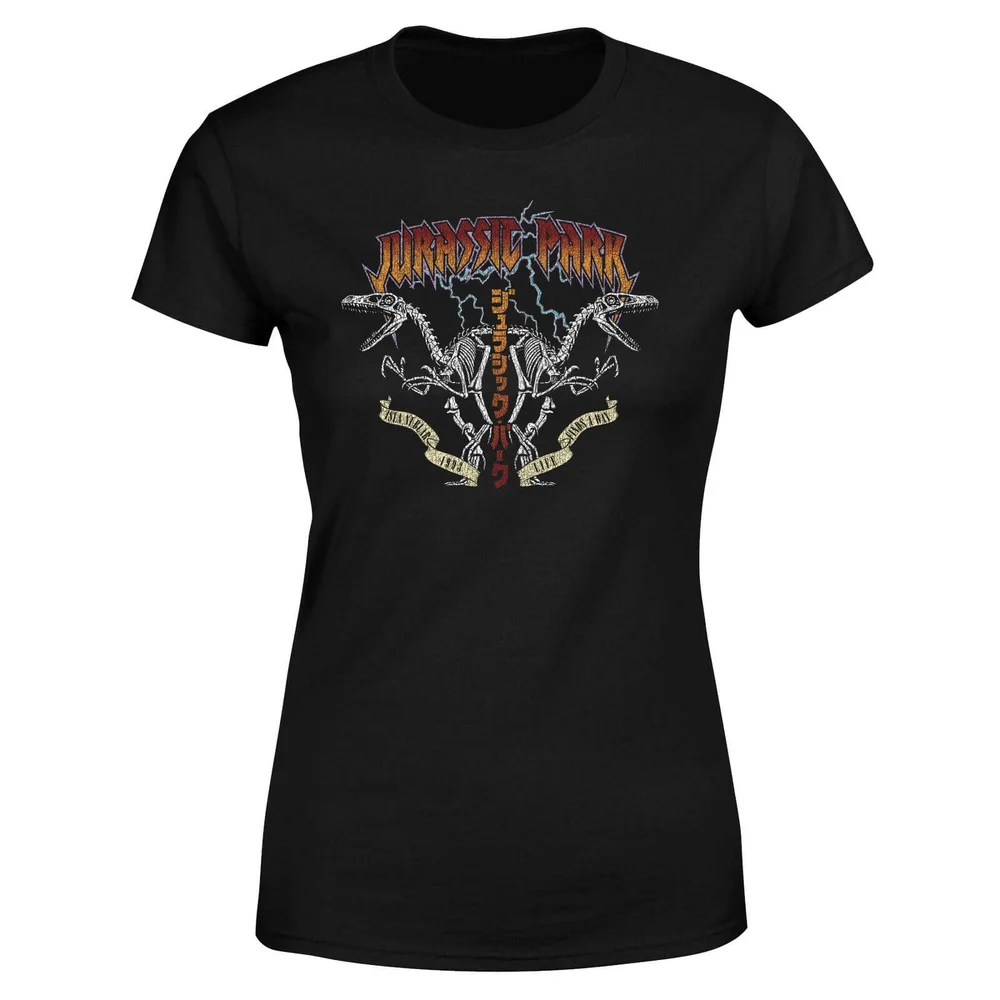 Jurassic Park Raptor Twinz Women's T-Shirt - Schwarz - S Bild 1