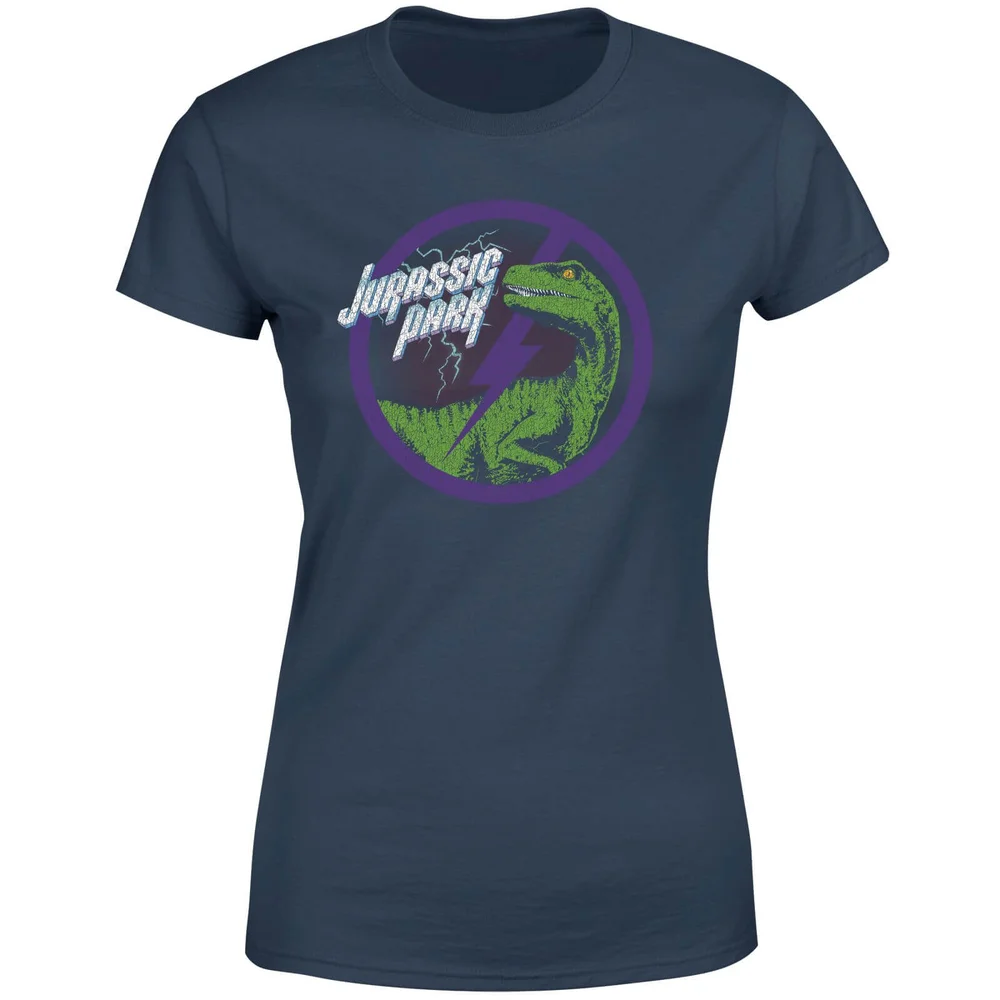 Jurassic Park Raptor Bolt Women's T-Shirt - Dunkelblau - S Bild 1