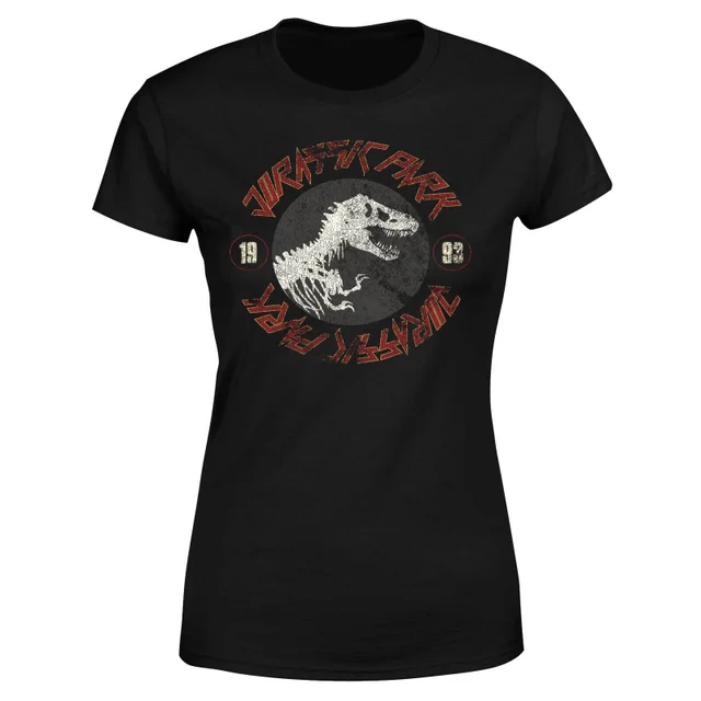 Jurassic Park Classic Twist Women's T-Shirt - Schwarz