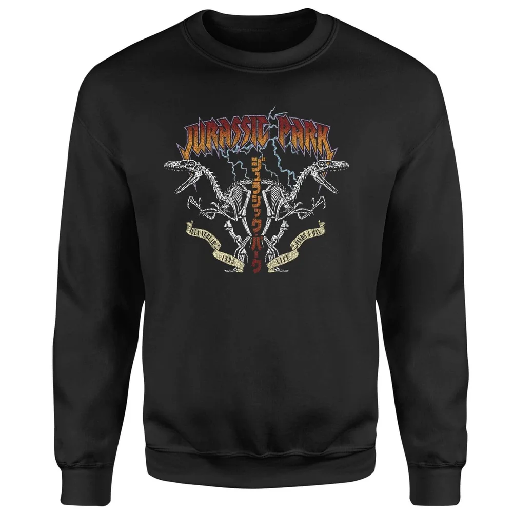 Jurassic Park Raptor Twinz Sweatshirt - Schwarz - S Bild 1
