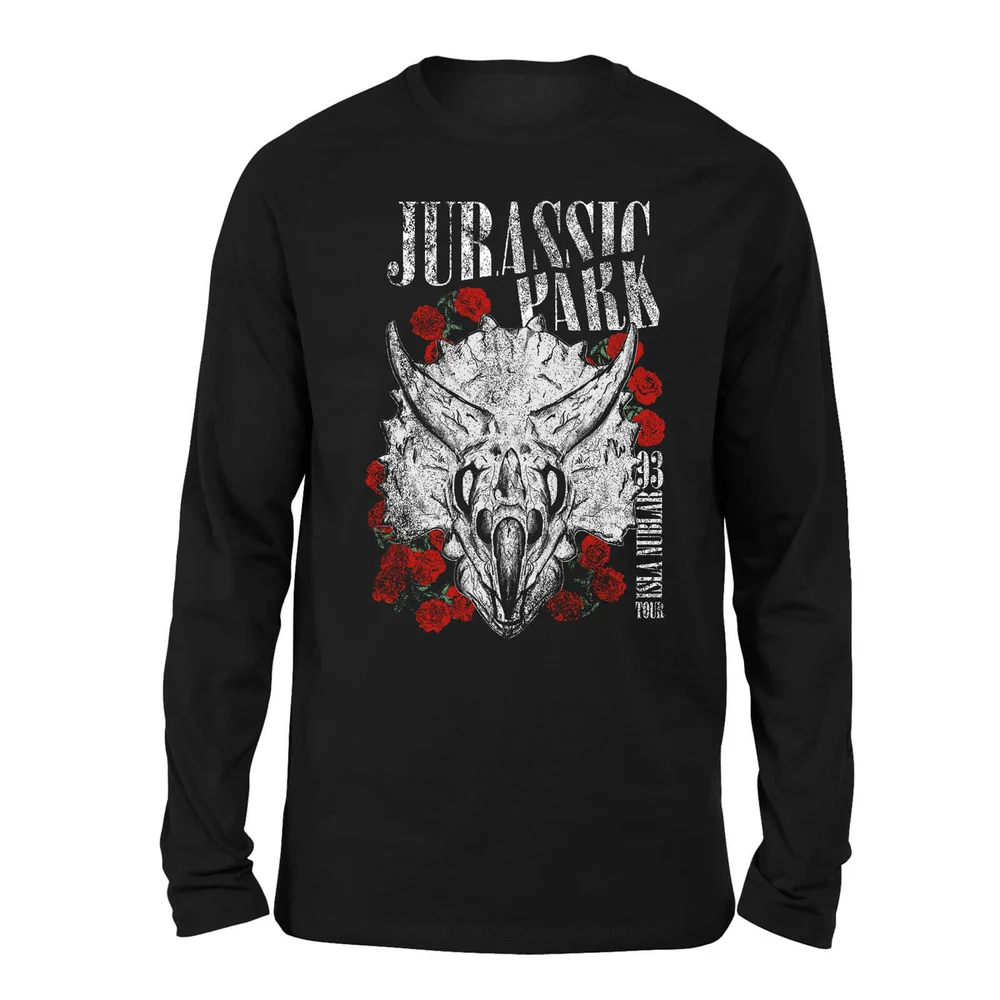 Jurassic Park Islar Nublar 93 Unisex Langarm T-Shirt - Schwarz - S Bild 1
