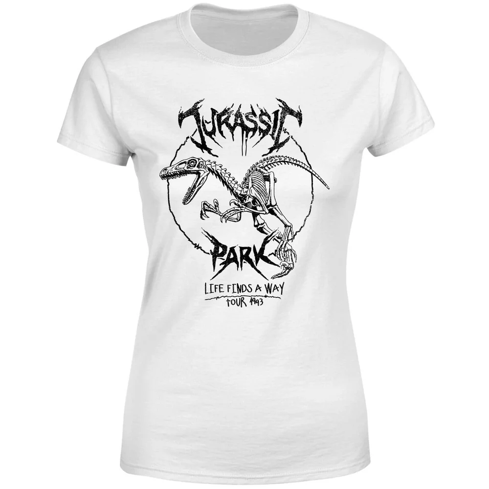 Jurassic Park Raptor Drawn Women's T-Shirt - Weiß - S Bild 1