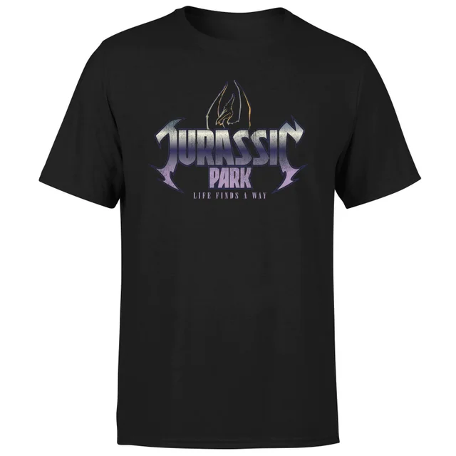 Jurassic Park Life Finds A Way Unisex T-Shirt - Schwarz