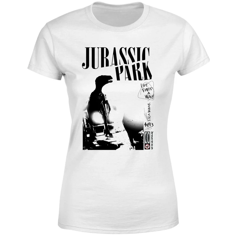 Jurassic Park Isla Nublar Punk Women's T-Shirt - Weiß - S Bild 1