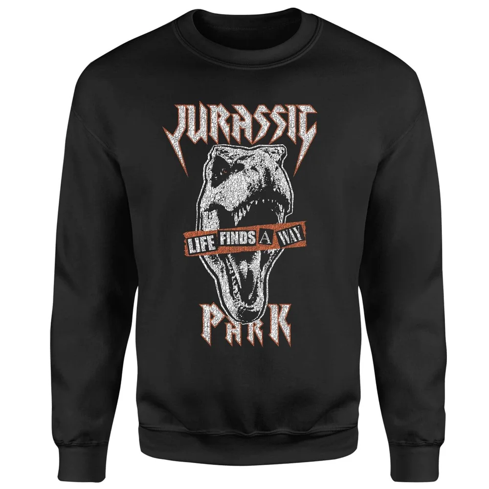 Jurassic Park Rex Punk Sweatshirt - Schwarz - S Bild 1