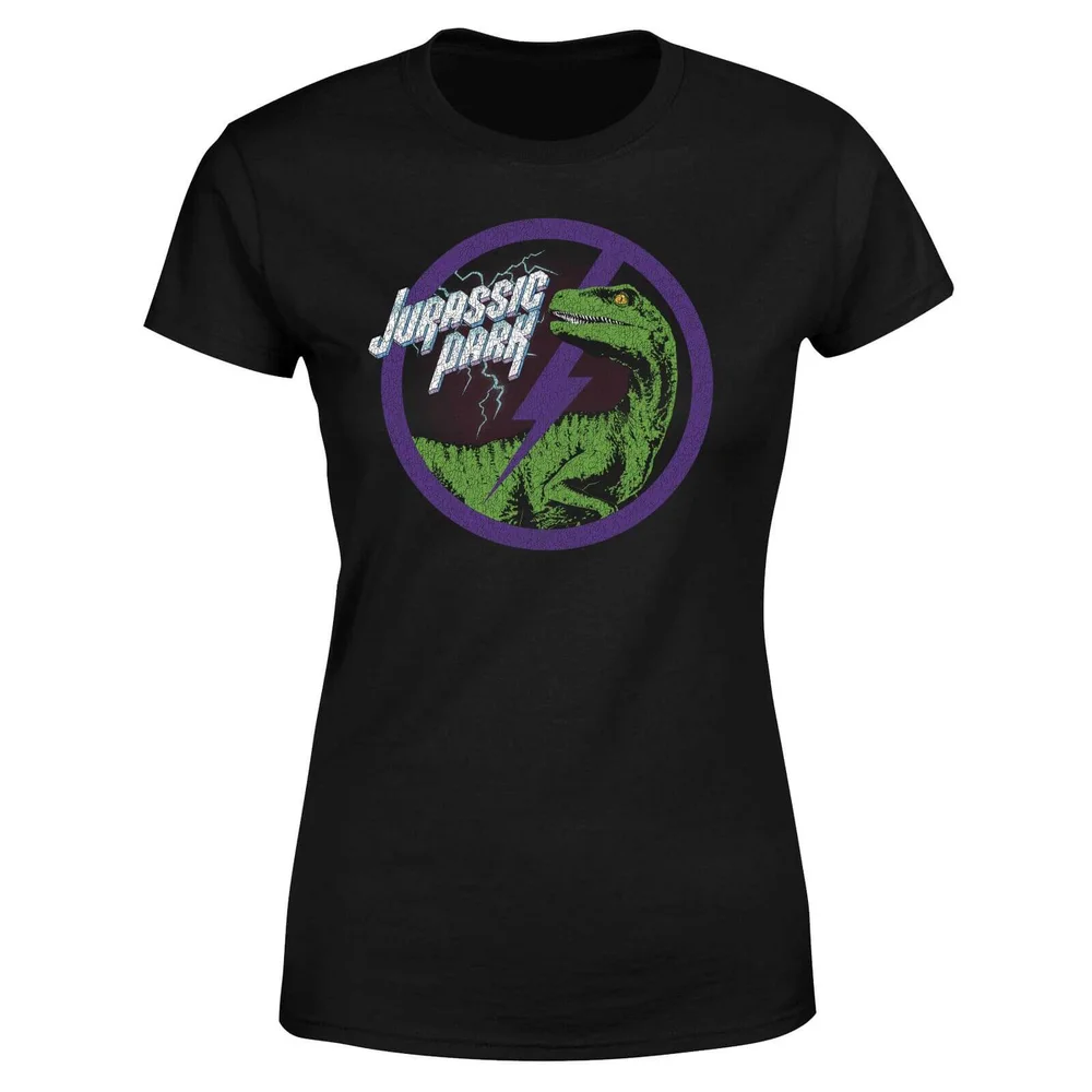 Jurassic Park Raptor Bolt Women's T-Shirt - Schwarz - S Bild 1
