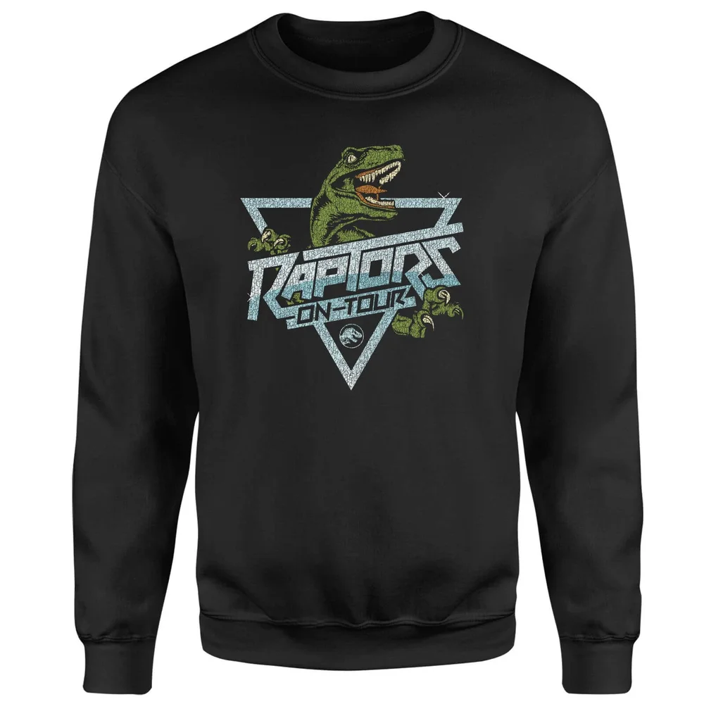 Jurassic Park Raptors On Tour Stroke Sweatshirt - Schwarz - S Bild 1