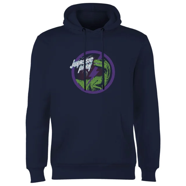 Jurassic Park Raptor Bolt Hoodie - Dunkelblau