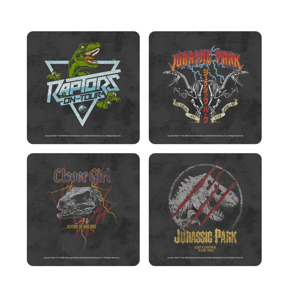 Jurassic Park Dino Coaster Set Bild 1