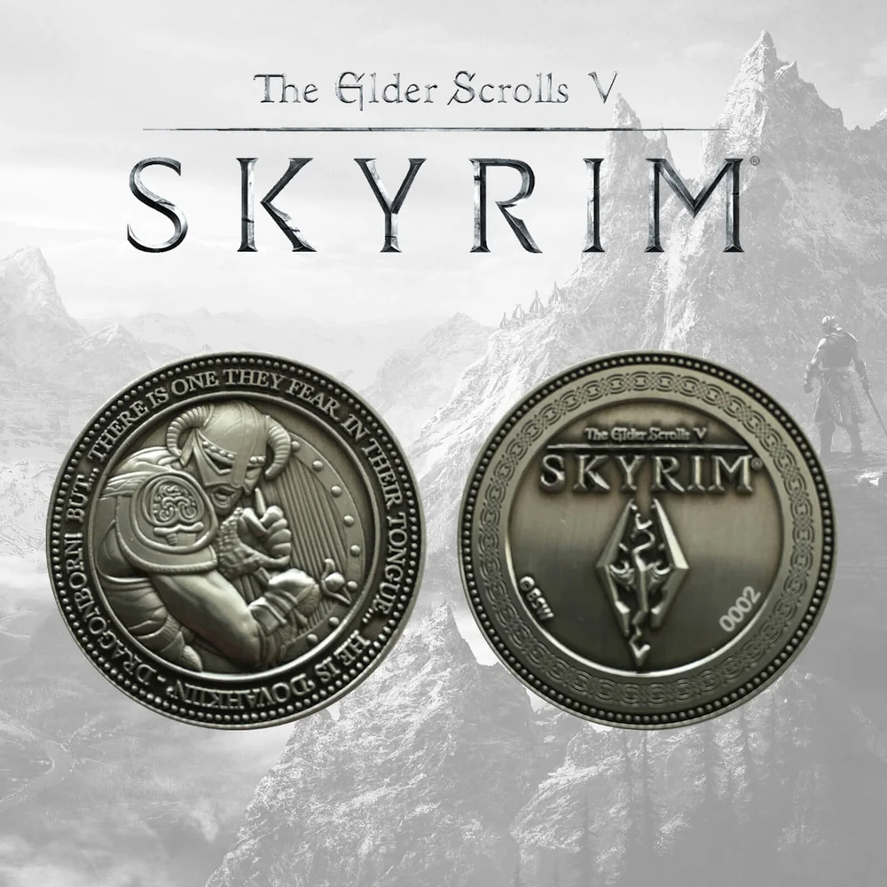 Elder Scrolls limitierte Auflage Münze Bild 1