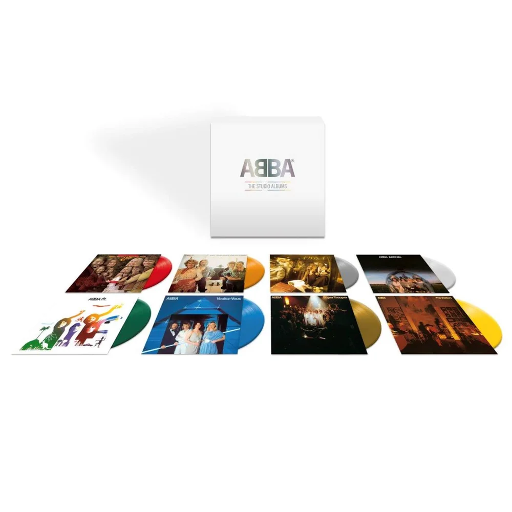 ABBA - The Studio Albums Coloured Vinyl Box Set Bild 1