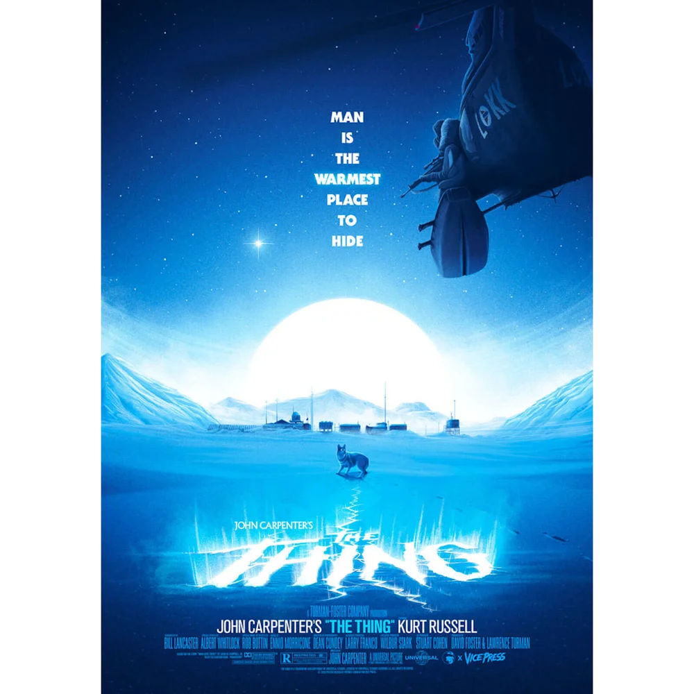 The Thing Lithograph by Patrick Connan (Blue Variant) Bild 1
