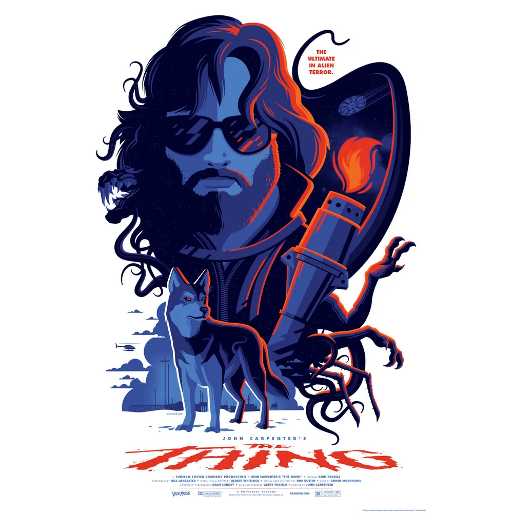 The Thing Siebdruck von Tom Whalen Bild 1