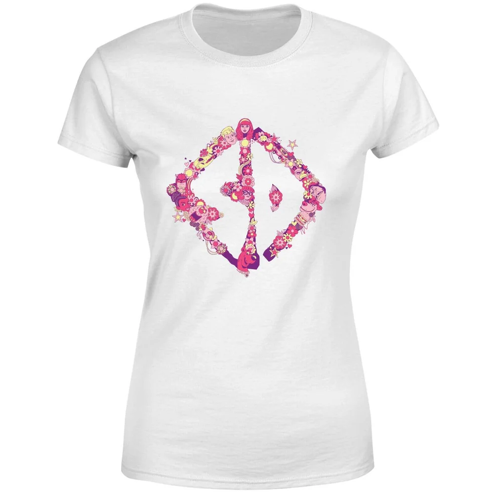 Scooby-Doo Floral Women's T-Shirt - White - S Bild 1