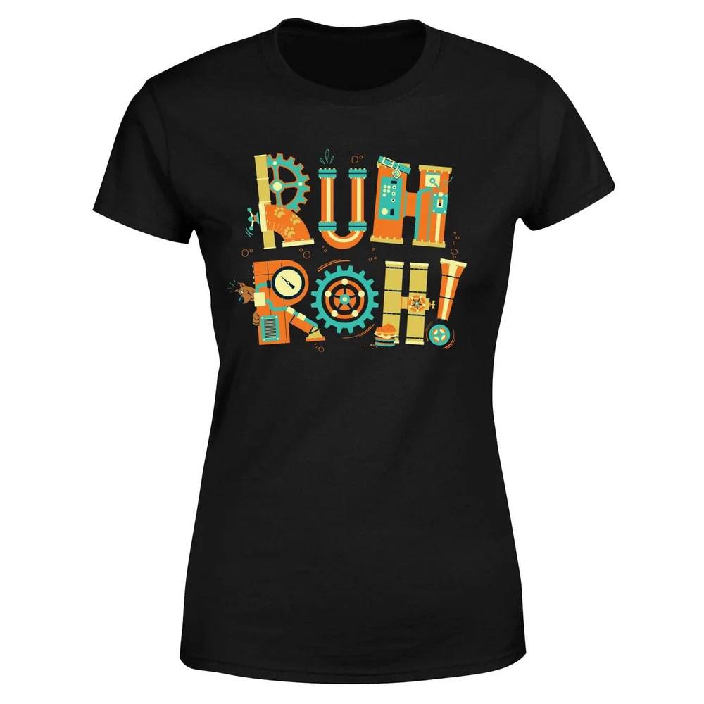 Ruh-Roh! Clockwork Women's T-Shirt - Black - S Bild 1