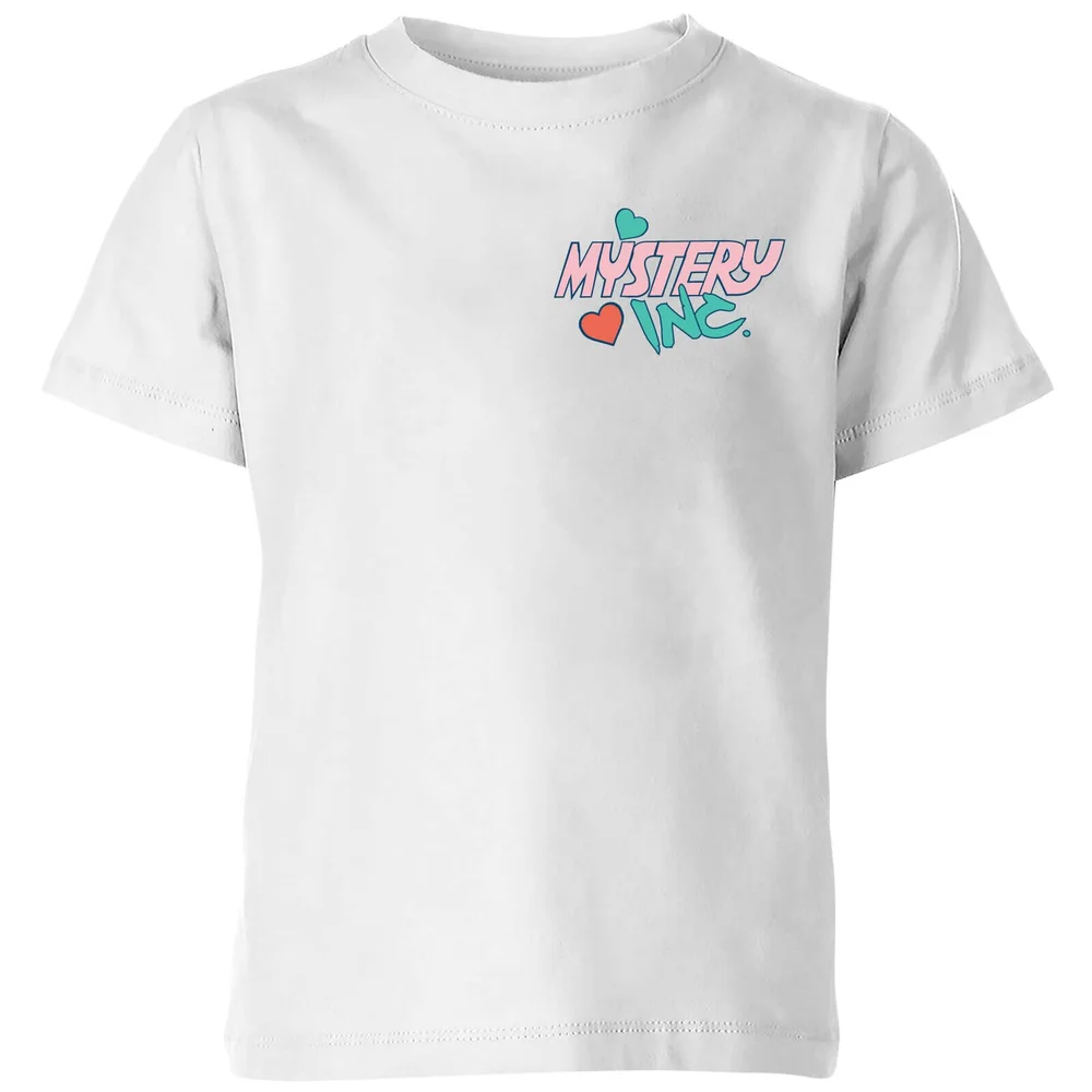 Mystery Inc Pocket Kids' T-Shirt - White - 3-4 Jahre Bild 1