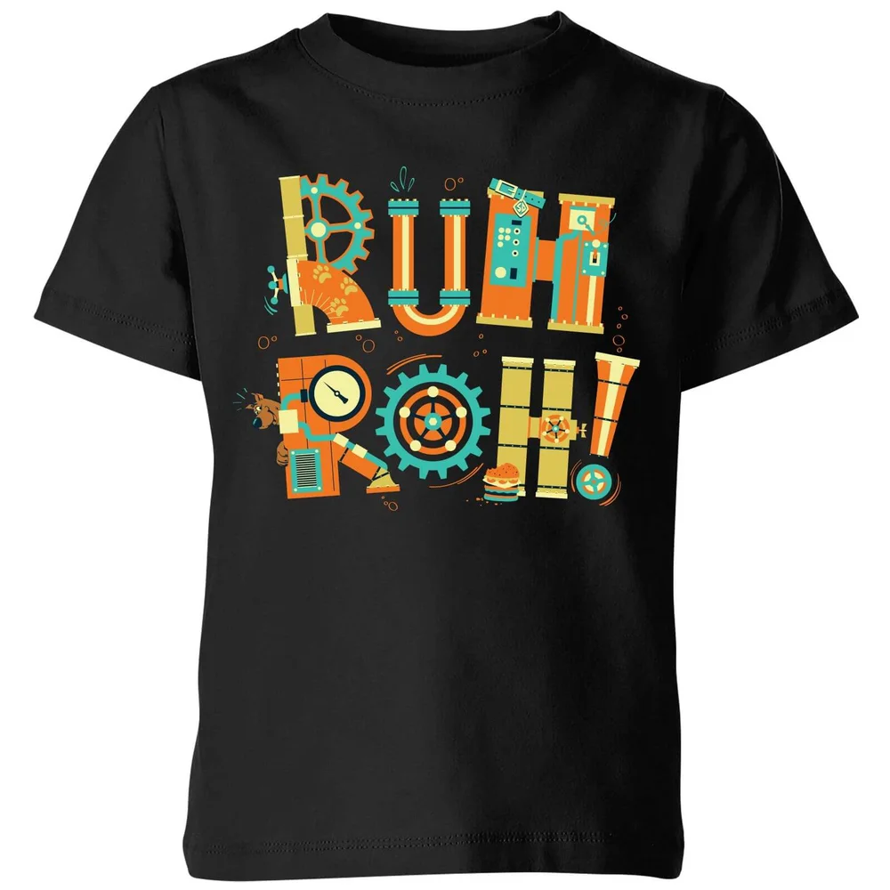 Ruh-Roh! Clockwork Kids' T-Shirt - Black - 3-4 Jahre Bild 1