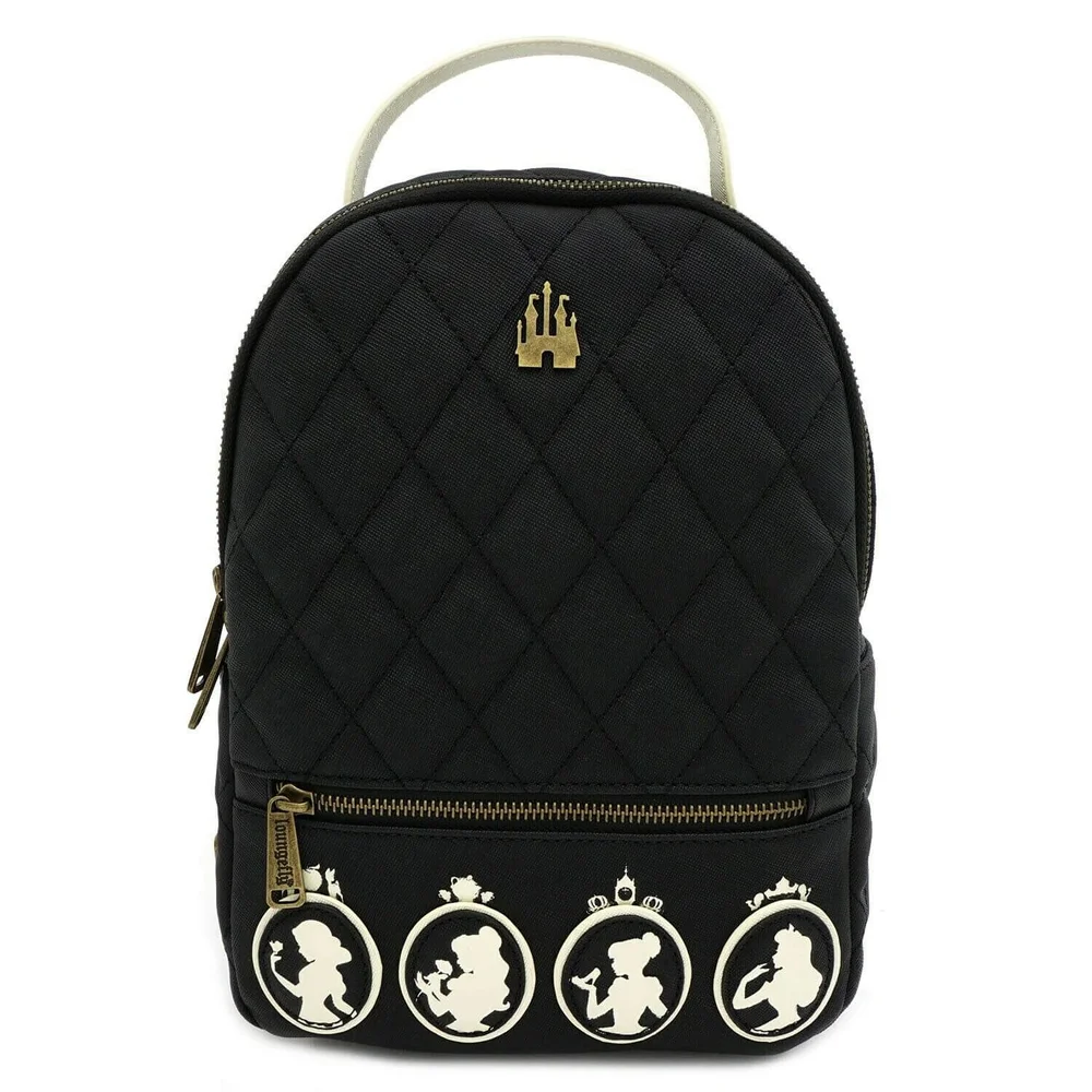 Loungefly Disney Prinzessin gesteppter Mini-Rucksack aus Kunstleder Bild 1