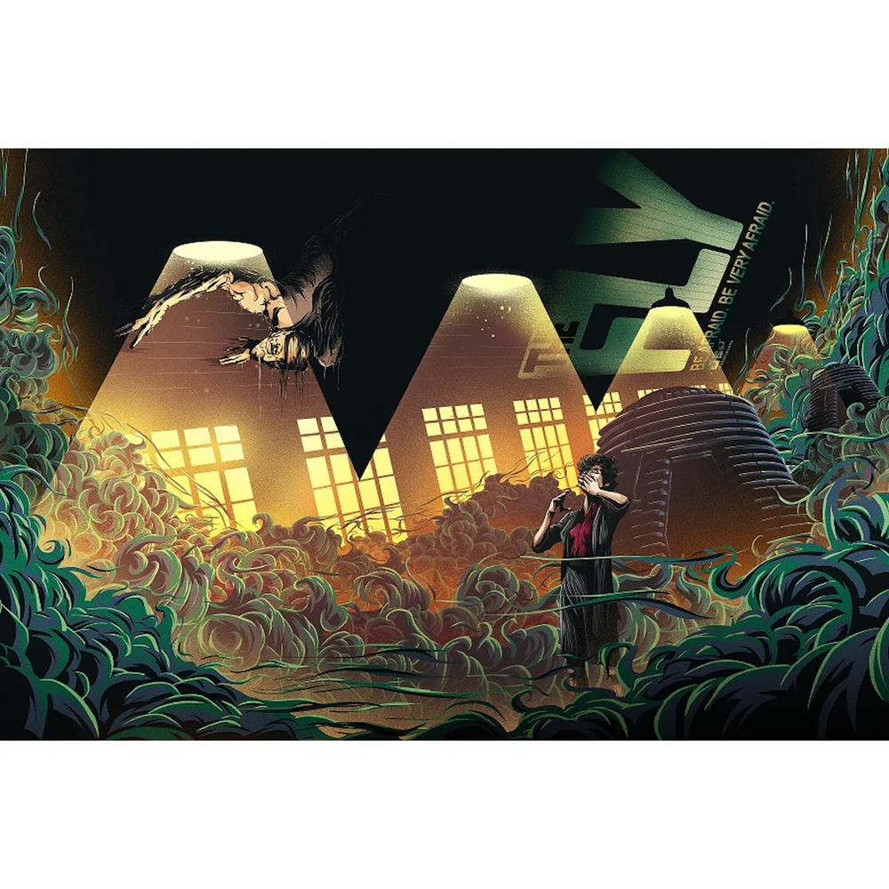 The Fly Limited Edition Fine Art Giclee Print - Zavvi Exclusive Bild 1