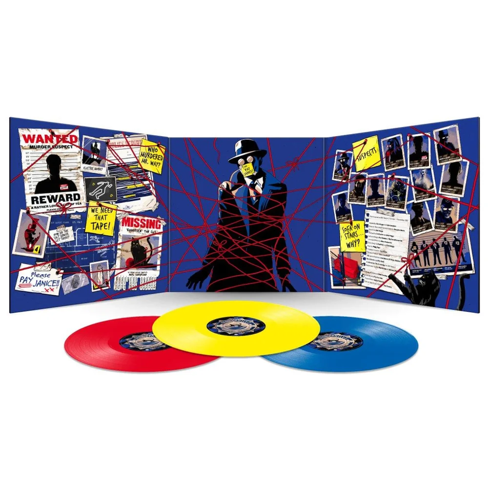 Dirk Gently’s Holistic Detective Agency (140g Hollistic Rotes, gelbes und blaues Vinyl) Bild 1