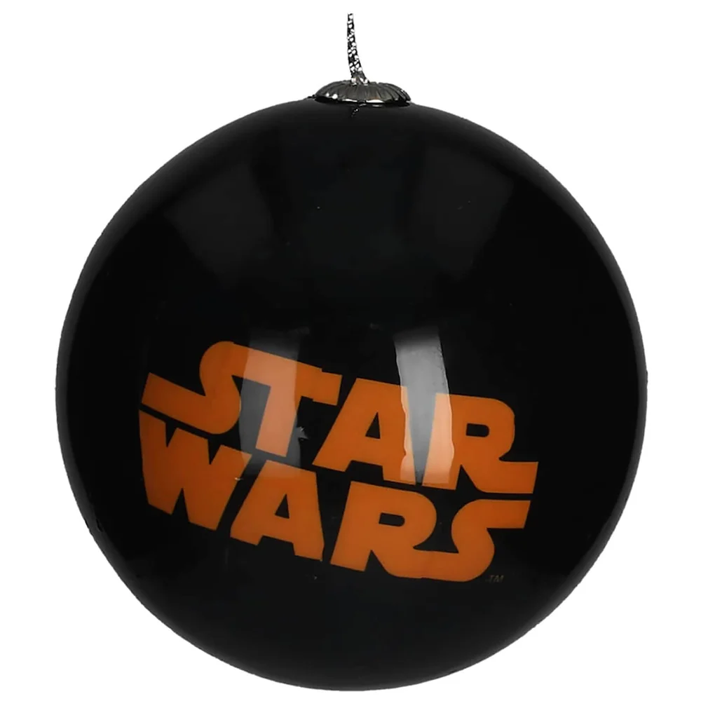 Star Wars Christmas Bauble - Orange Logo Bild 1