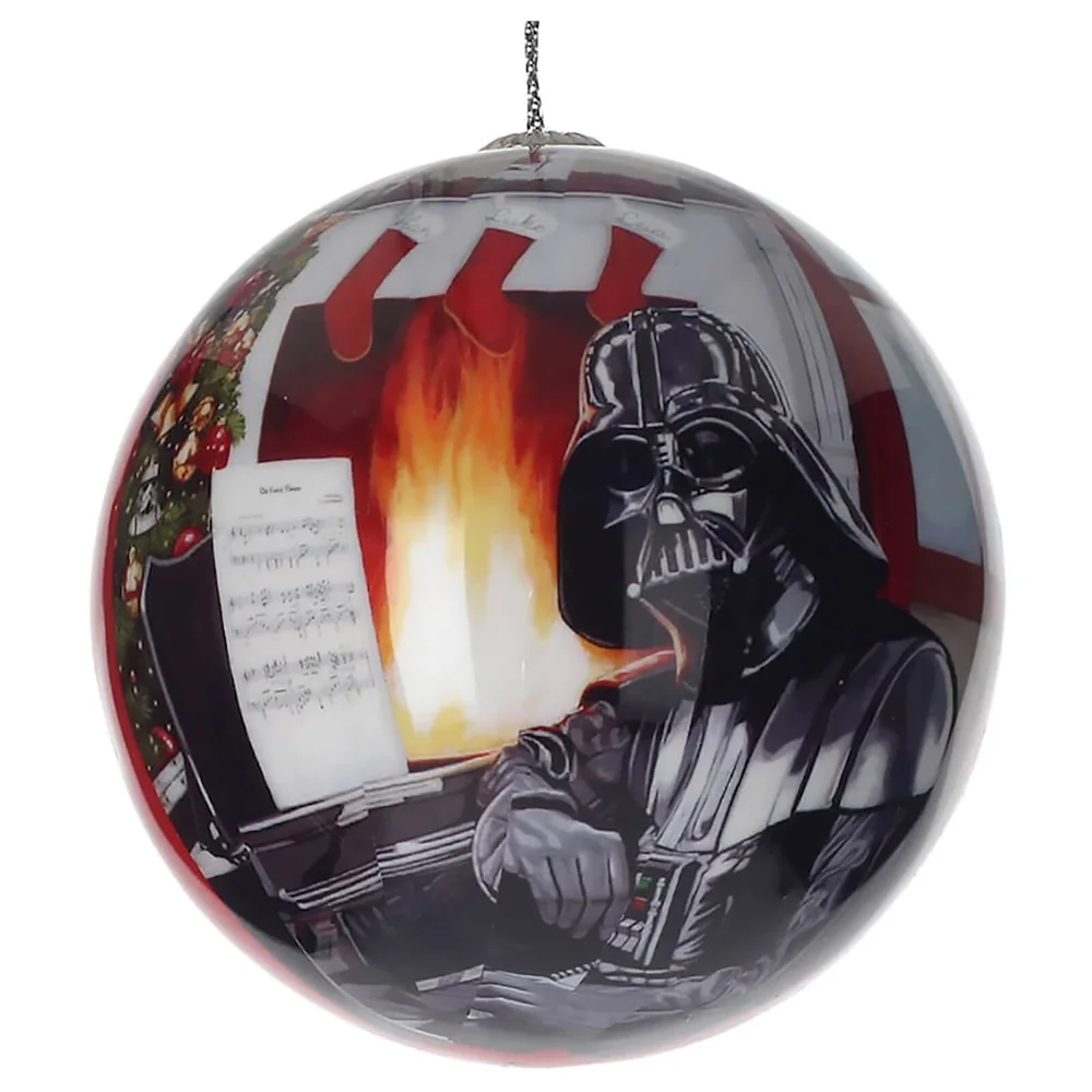 Star Wars Christmas Bauble - Darth Vader Piano Bild 1