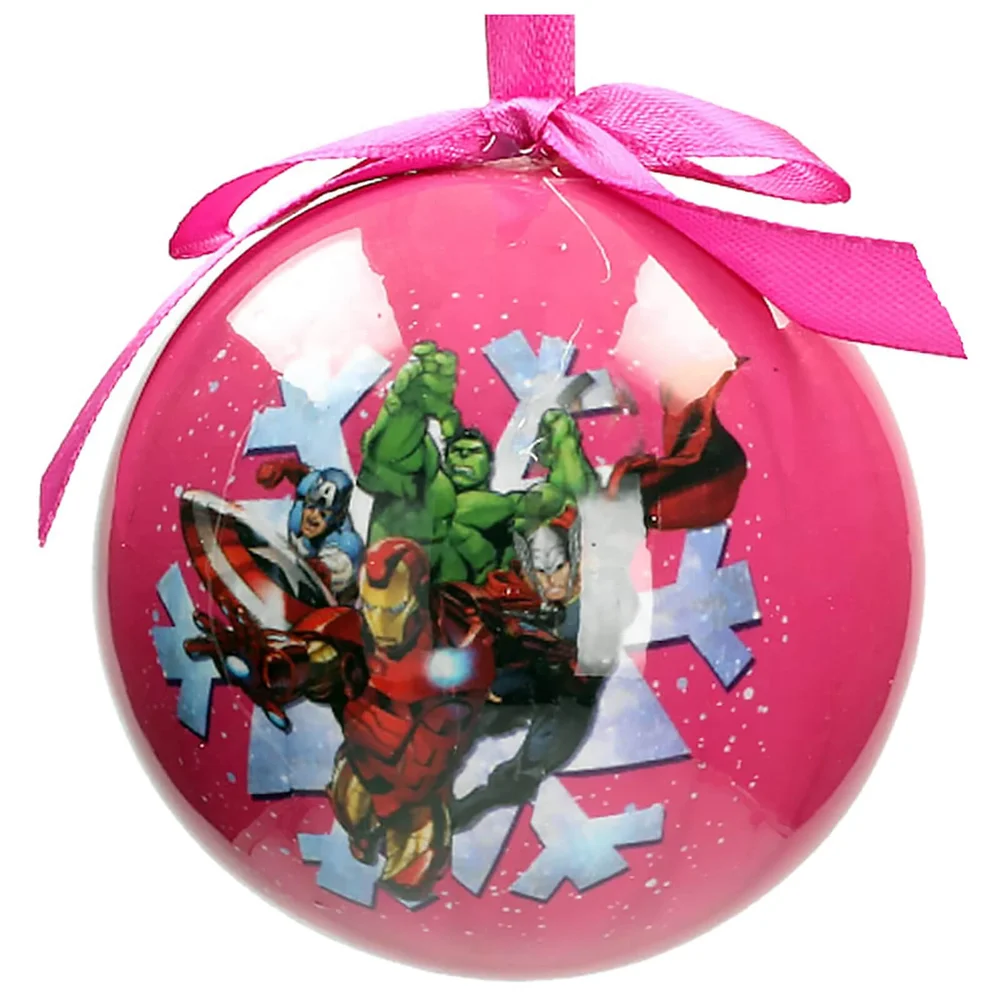 Marvel Christmas Bauble - Characters Snowflake Bild 1
