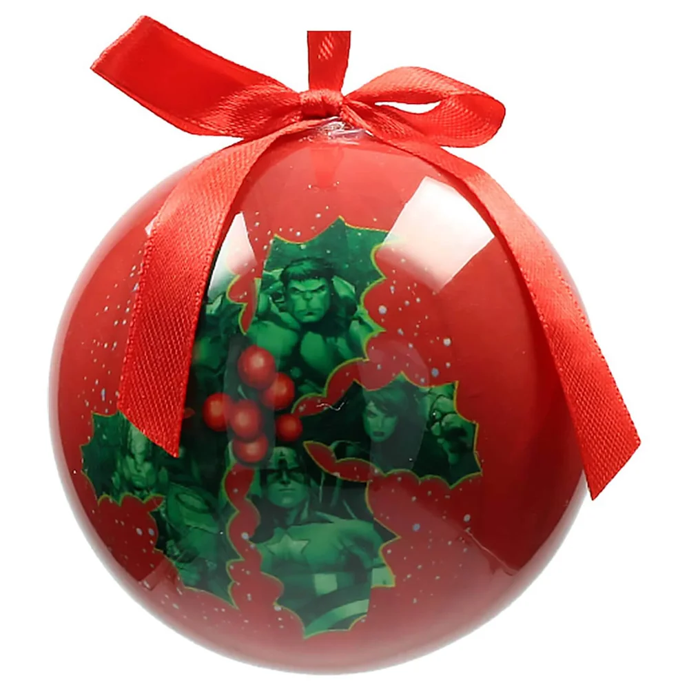 Marvel Christmas Bauble - Characters Mistletoe Bild 1