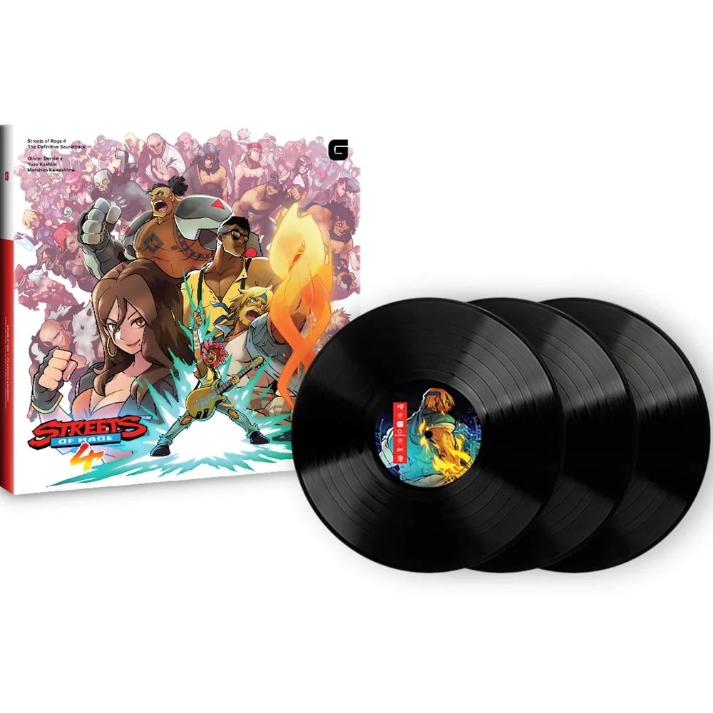 Brave Wave - Streets of Rage 4 - The Definitive Soundtrack Vinyl 3LP Bild 1