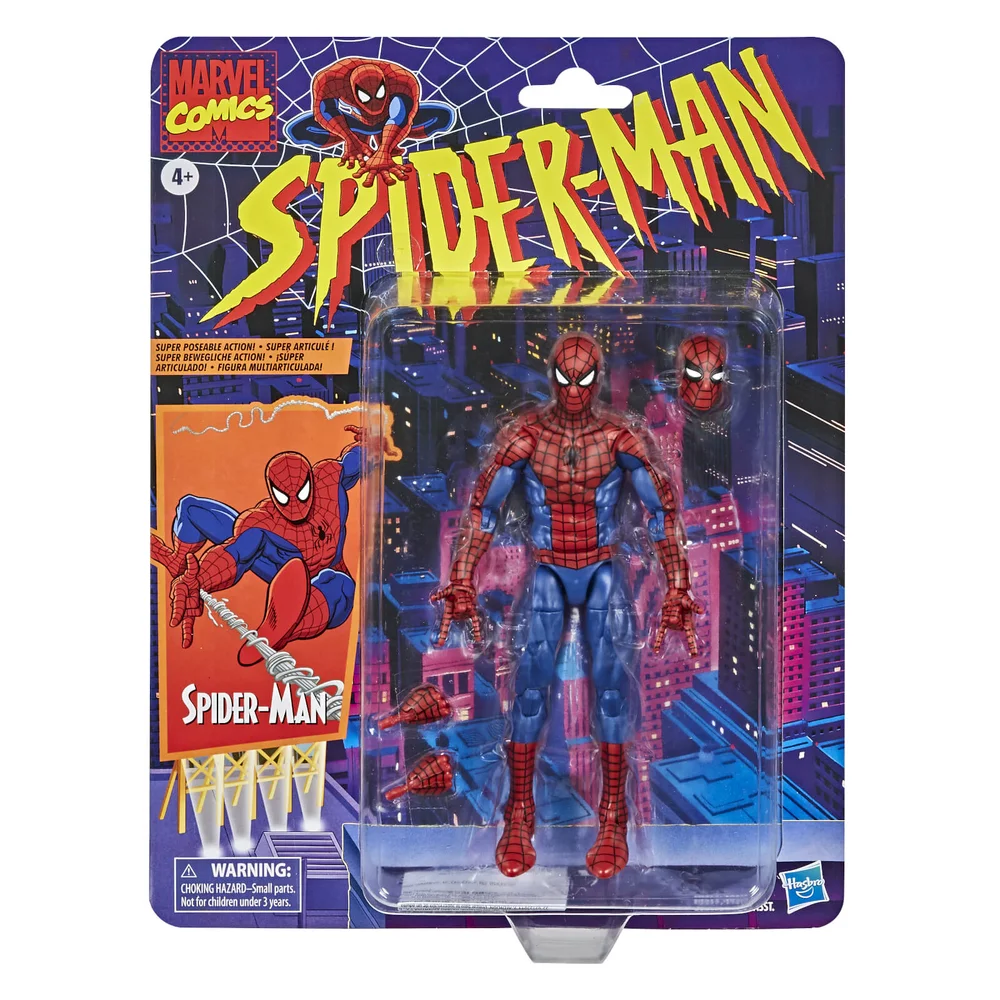 Hasbro Marvel Legends Retro Collection Spider-Man 6-Inch Scale Action Figure Bild 1