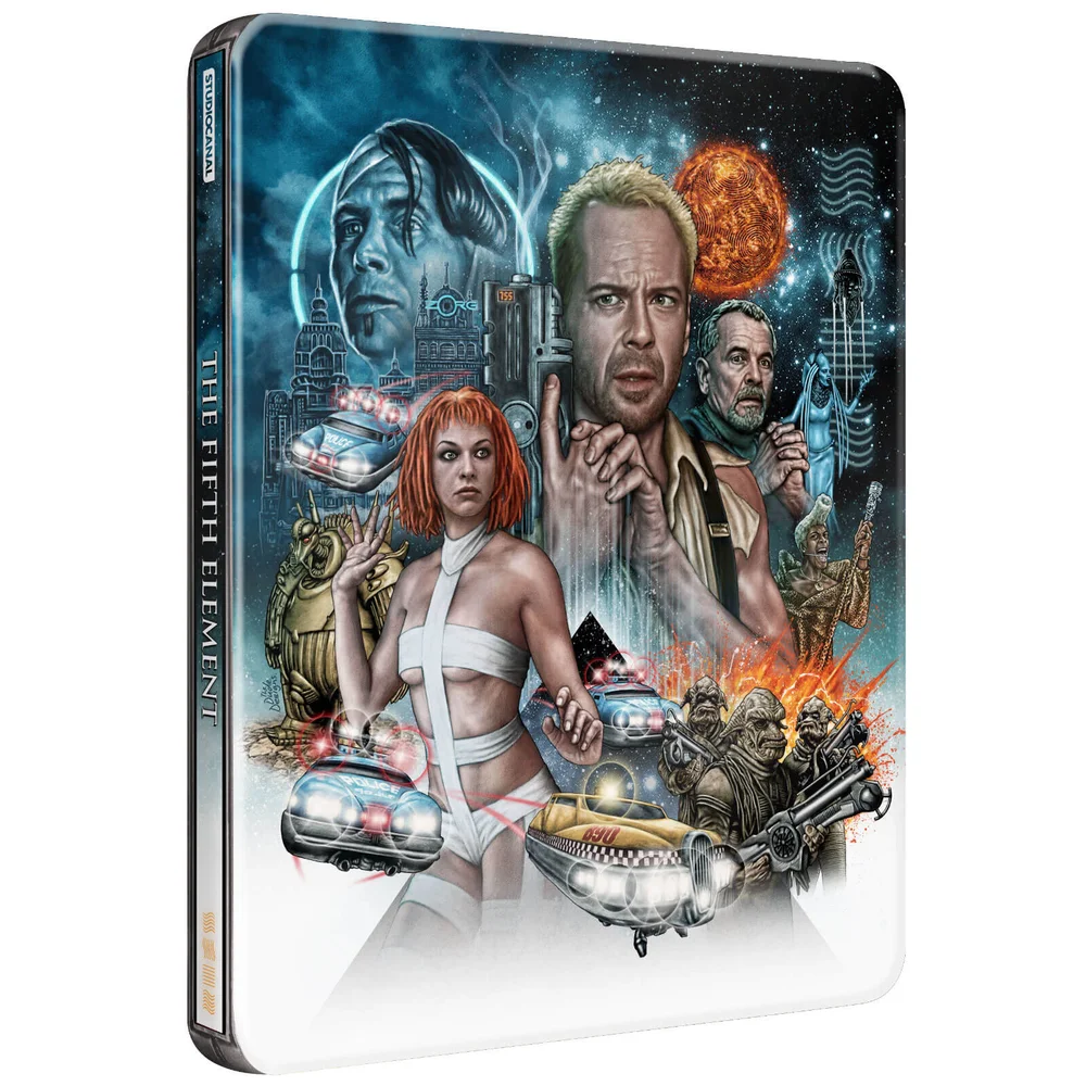 Das fünfte Element - Zavvi Exclusive 4K Ultra HD Steelbook (inkl. 2D Blu-ray) Bild 1