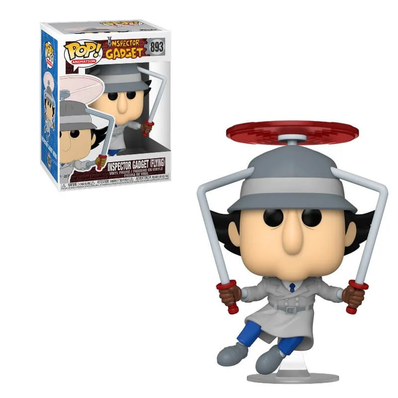 Inspector Gadget im Flug Pop! Vinylfigur Bild 1