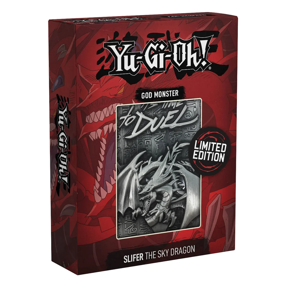 Yu-Gi-Oh! Götterkarte in limitierter Auflage - Slifer the Sky Dragon Bild 1