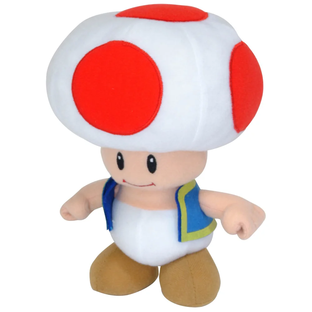 Nintendo Super Mario - Toad Plush 20cm Bild 1