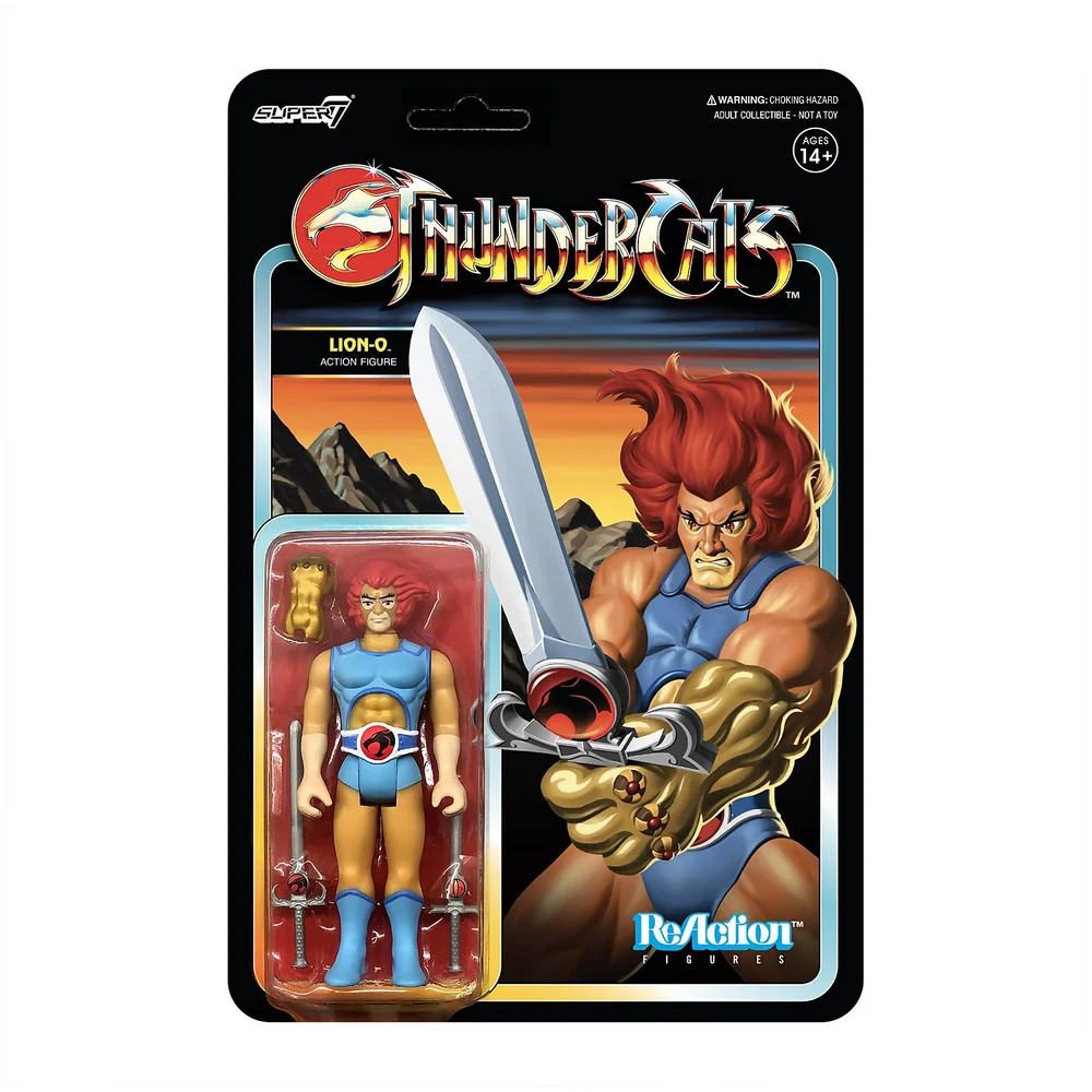 Super7 Thundercats ReAction-Figur - Lion-O Bild 1