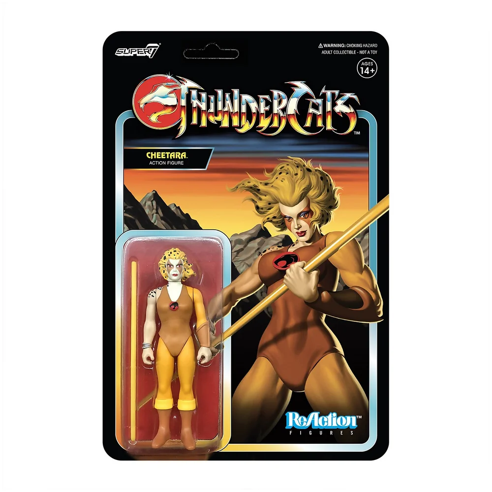 Super7 Thundercats ReAction-Figur - Cheetara Bild 1