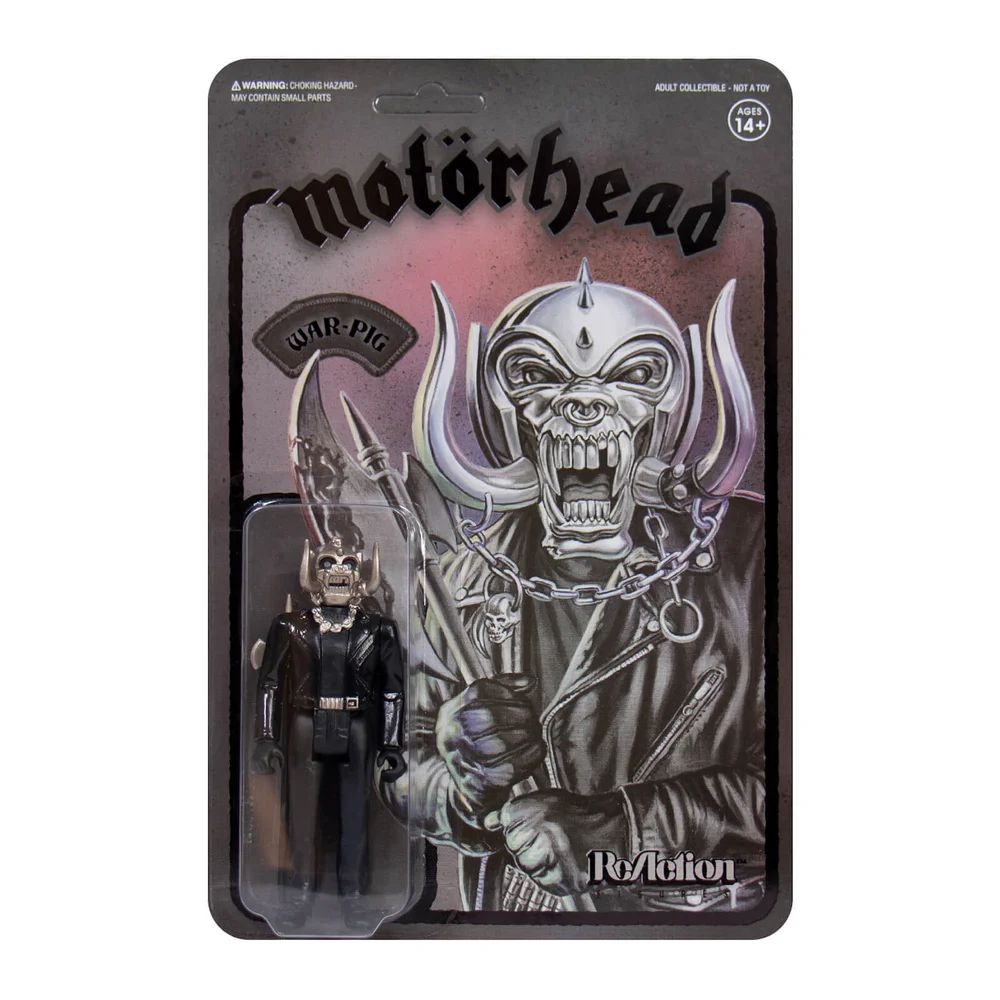 Super7 Motorhead Warpig ReAction-Figur (Schwarze Serie) Actionfigur Bild 1
