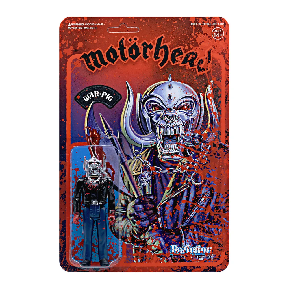 Super7 Motorhead ReAction - Pig Blood Actionfigur Bild 1