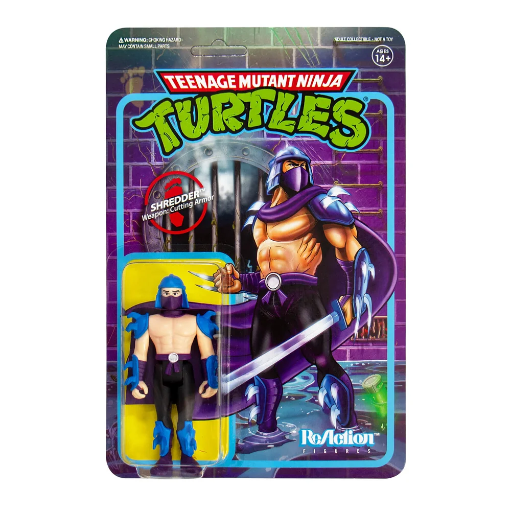 Super7 Teenage Mutant Ninja Turtles ReAction-Figur - Shredder Actionfigur Bild 1
