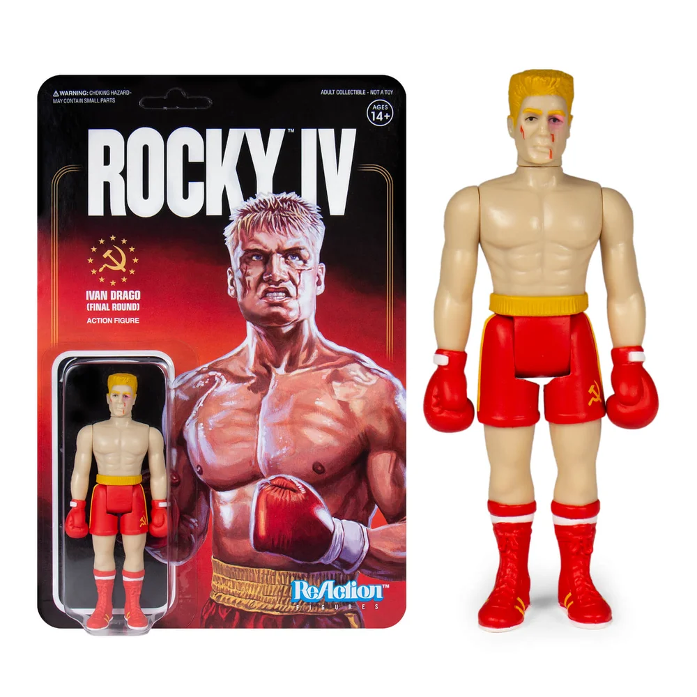 Super7 Rocky ReAction Figure - Ivan Drago (Beat-Up) Action Figure Bild 1