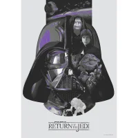Star Wars: Return of the Jedi 'The Sixth' Lithographie von Devin Schoeffler