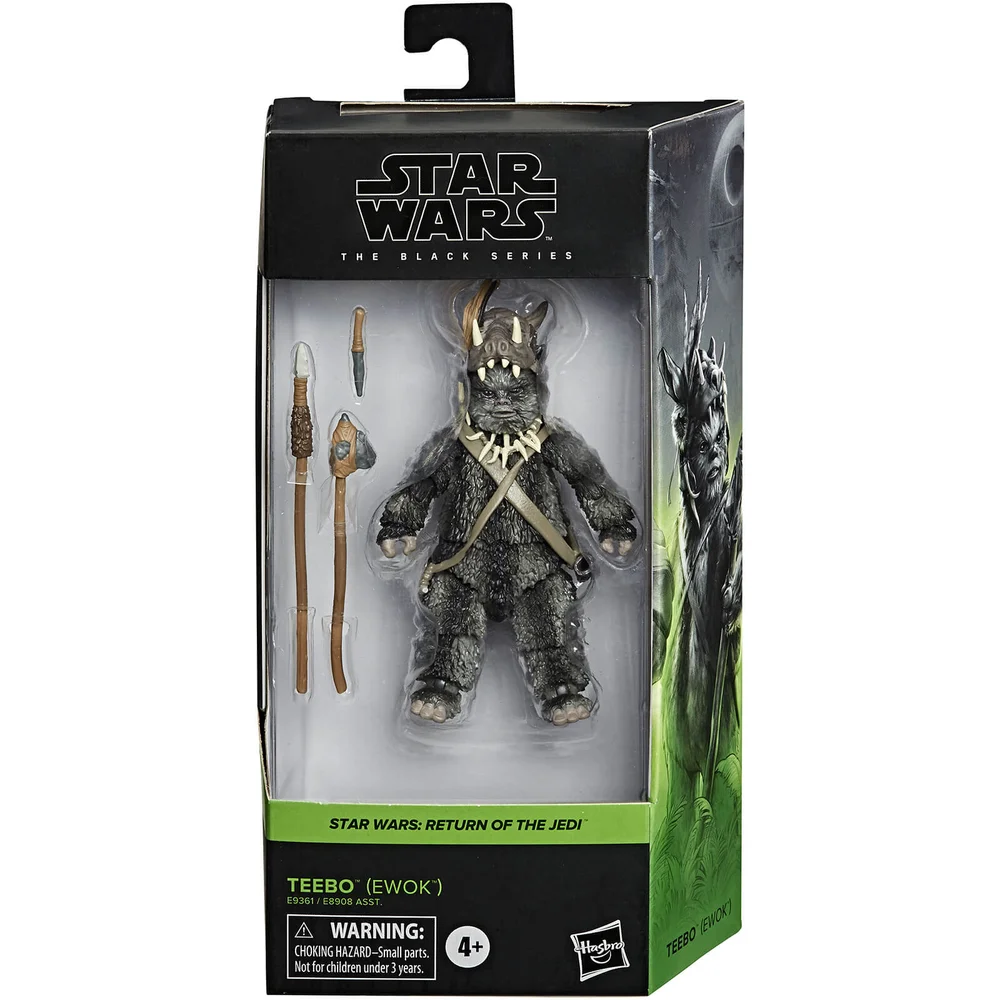 Hasbro Star Wars Black Series Teebo (Ewok) 15 cm Figur Bild 1
