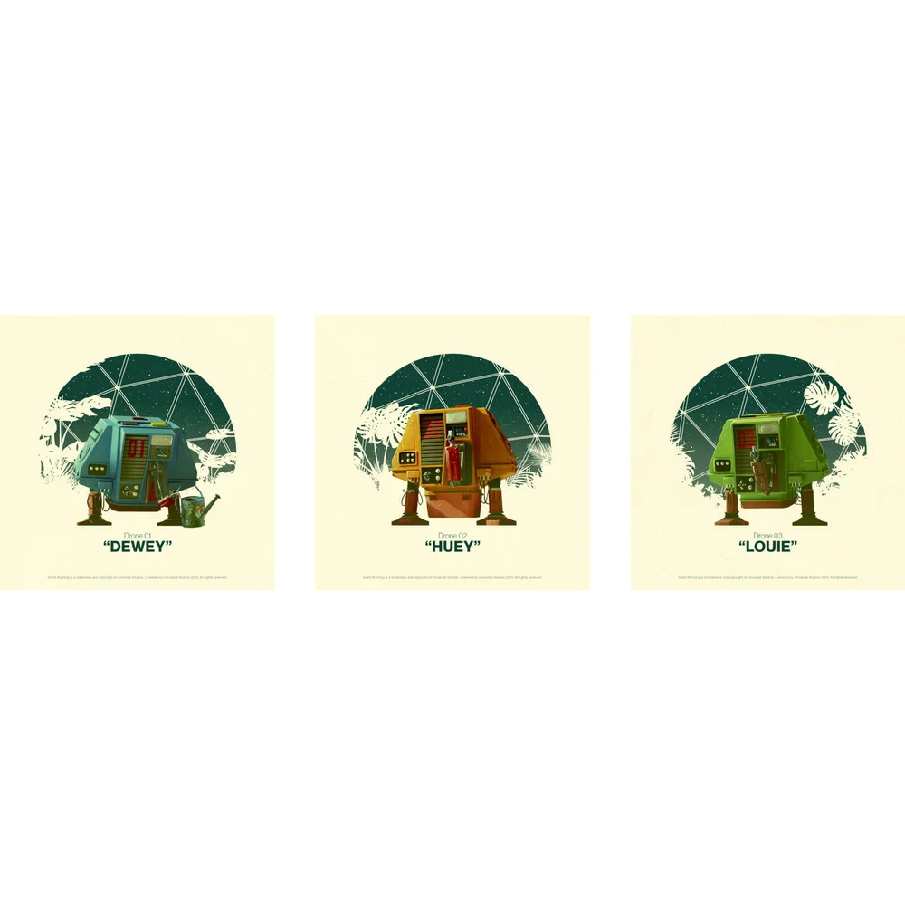 Silent Running Giclee (Set of 3) by Matt Ferguson Bild 1