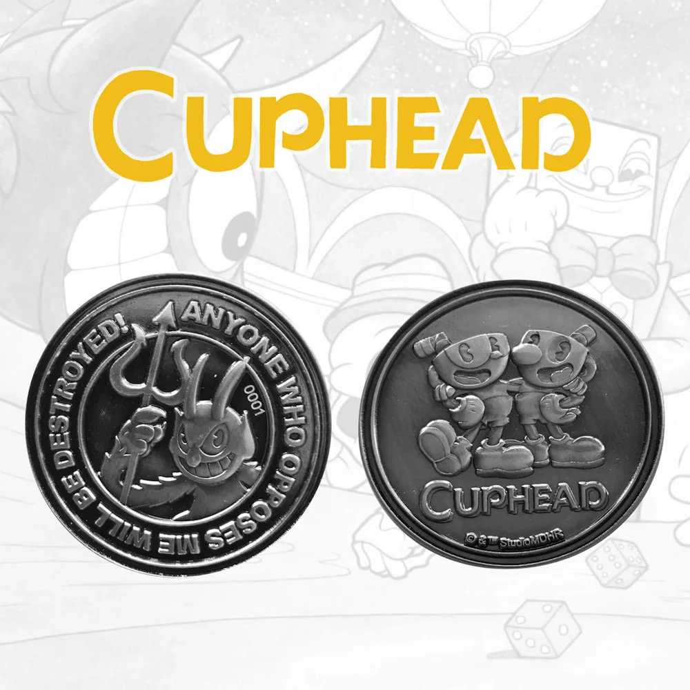 Cuphead limitierte Auflage Münze Bild 1