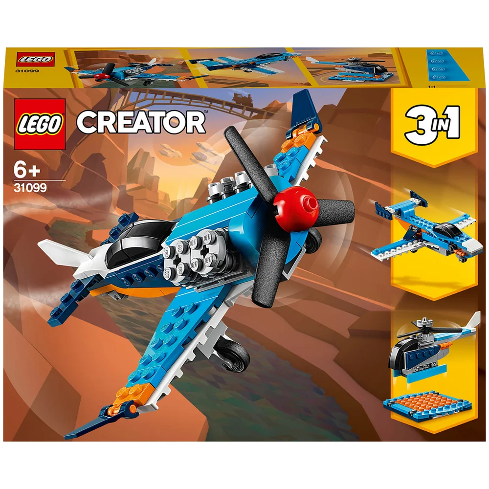 LEGO Creator: 3in1 Propellerflugzeug (31099) Bild 1