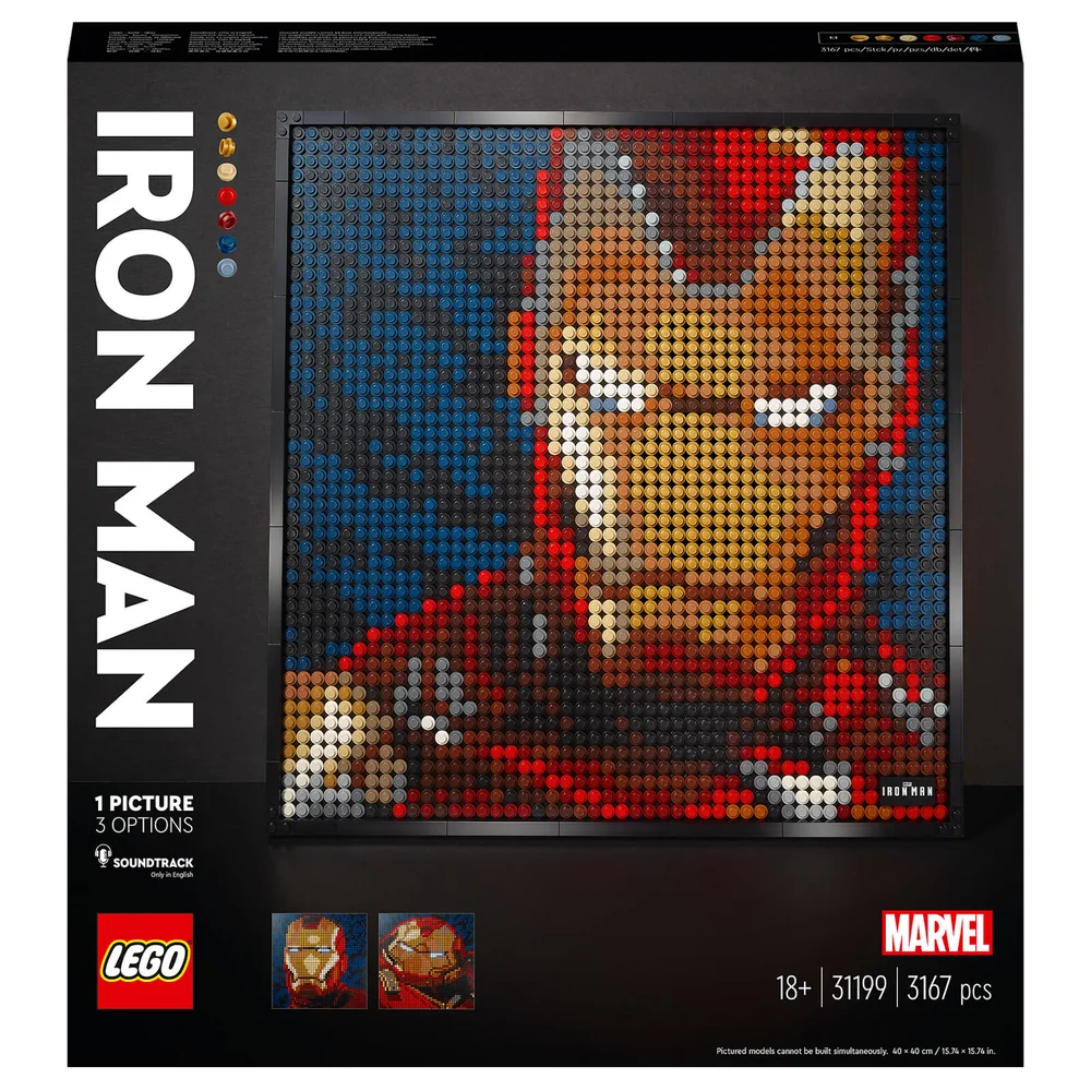 LEGO Art Marvel Studios Iron Man (31199) Bild 1